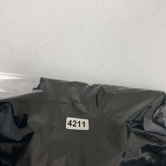 Chicos Shimmer Open Knit Cardigan Sweater Kimono Black Womens Large or Vanity 2 - Picture 7 of 7